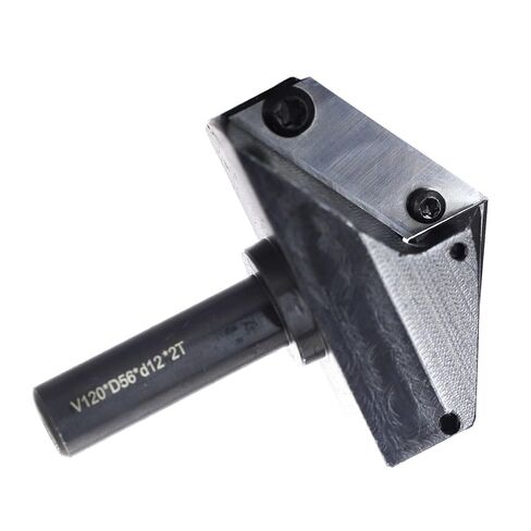 12mm Shank 120 Degree V-Groove Router Bit Milling Cutter Replaceable Carbide Insert Slotting Cutter Milling Cutter in Kuwait