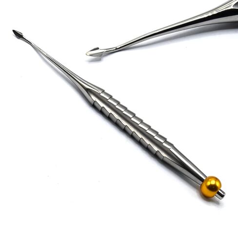 New Distally Angled Sharpened Spade Root Proximator PDL Dental Elevator Stainless Steel Polish Instruments ELV-02 in Saudi Arabia