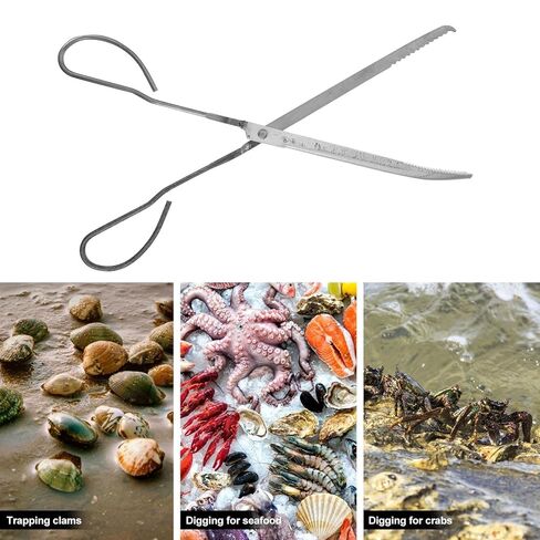 Iron Garbage Grabber Trash Picker Clamp, 1pcs Fish Clamp Trash Gripper Tool for Outdoor Litter Collection and Waste Pickup in Kuwait