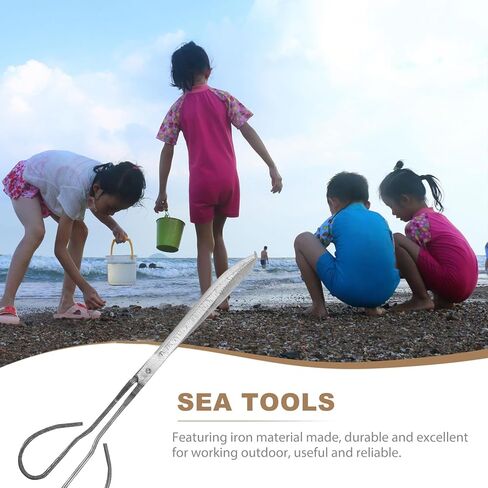 Iron Garbage Grabber Trash Picker Clamp, 1pcs Fish Clamp Trash Gripper Tool for Outdoor Litter Collection and Waste Pickup in Kuwait