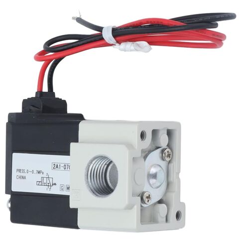3 Way 2 Position Air Solenoid Valve, 10HZ HighFrequency Control Solenoid Valve with 1/4 Inch Threaded Port (DC 12V) in Saudi Arabia