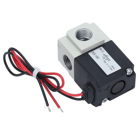 3 Way 2 Position Air Solenoid Valve, 10HZ HighFrequency Control Solenoid Valve with 1/4 Inch Threaded Port (DC 12V) in Saudi Arabia