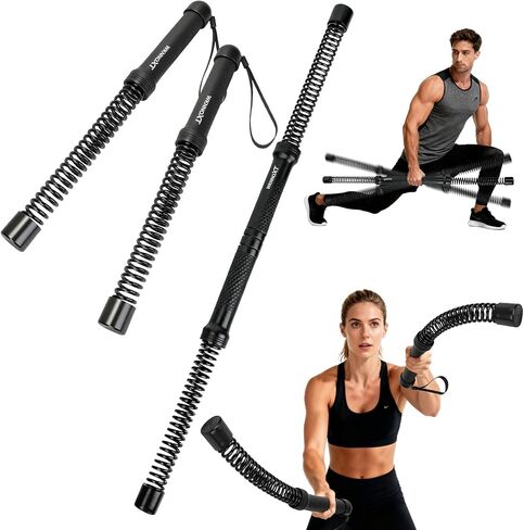 حبال المعركة غير المتوفرة (2 حزمة) حبال تمرين محمولة للتدريبات HIIT ، وتدريب القلب والعضلات ، والتدريب على القلب منخفضة التأثير ، ومعدات الصالة الرياضية المنزلية للرجال والنساء in Kuwait