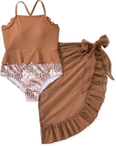 Aalizzwell Girls One Piece Swimsuit 5-14Y in Saudi Arabia