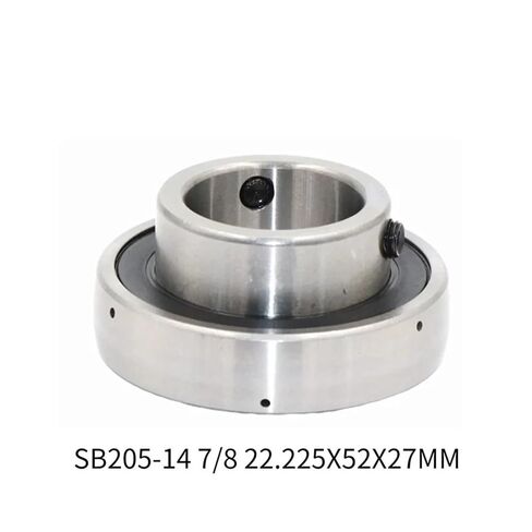 1 قطعة SB205-14 7/8 22.225x52x27 مللي متر بوصة إدراج تحمل القوس الخارجي مسطحة القاع تحمل مع السلك العلوي in Saudi Arabia