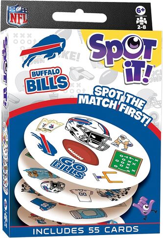 روائع مرخصة رسميا NFL Buffalo Bills SPOT IT GAME للأطفال والبالغين in Saudi Arabia