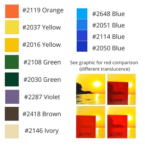 BuyPlastic 2037 Yellow Solid Colored Acrylic Plexiglass Sheet, Choose Size and Thickness, 1/8" x 24" x 36", Plastic Plexi Glass for Crafts, Art, and More in Saudi Arabia
