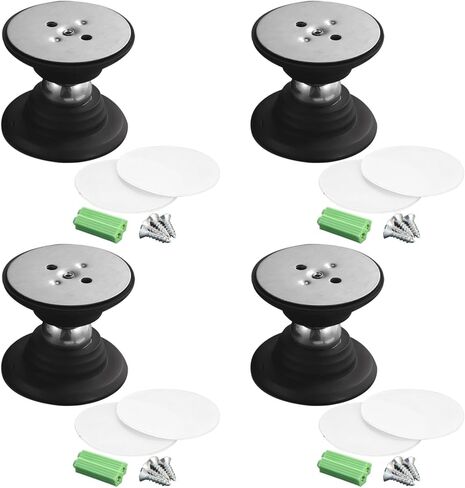 Black Rv Door Catch Set, 4 Stainless Steel Holders, 2.1 in, Trailer in Saudi Arabia