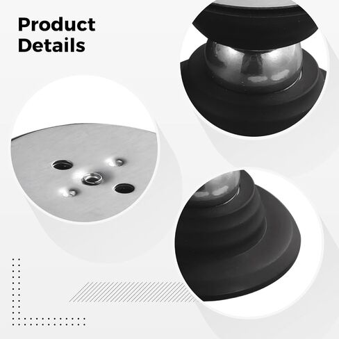 Black Rv Door Catch Set, 4 Stainless Steel Holders, 2.1 in, Trailer in Saudi Arabia