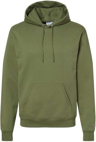 Champion Mens Powerblend Hooded Sweatshirt, 3XL, Fresh Olive in Saudi Arabia