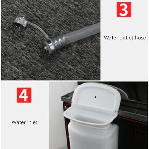 Commercial Electric Bun Steamer - Hot Food Warmer with Temperature Control for Restaurants, Buffets & Stores - Perfect for Steaming Delicious Buns in Saudi Arabia