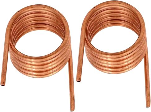 FOMIYES 2pcs Soft Copper Tubing Coil 4x0.5mm Thin Wall 2m Length Refrigeration Copper Tube for Air Conditioners and Freezer in Saudi Arabia