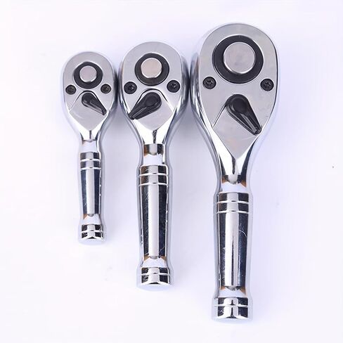 1PC Mini Drive Ratchet - Quick Release & Reversible Small Ratchet Set - 72-Tooth, Full Polished-1/4 in Saudi Arabia