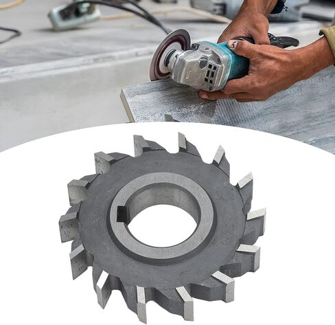 Straight Tooth Milling Cutter, High Speed Steel Gear Mill Cutters, Integral Molding Design, Fine Punching with Smooth Cutting, 63x12 Specification in Kuwait