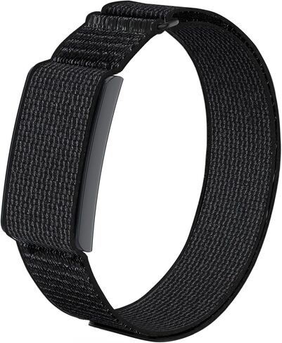 حزام رياضي من النايلون متوافق مع حزام Amazfit Helio، حزام ذراع قابل للتعديل لتتبع اللياقة البدنية Helio، حزام ذراع بديل قابل للتنفس للتدريب والجري in Kuwait