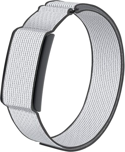 حزام رياضي من النايلون متوافق مع حزام Amazfit Helio، حزام ذراع قابل للتعديل لتتبع اللياقة البدنية Helio، حزام ذراع بديل قابل للتنفس للتدريب والجري in Kuwait
