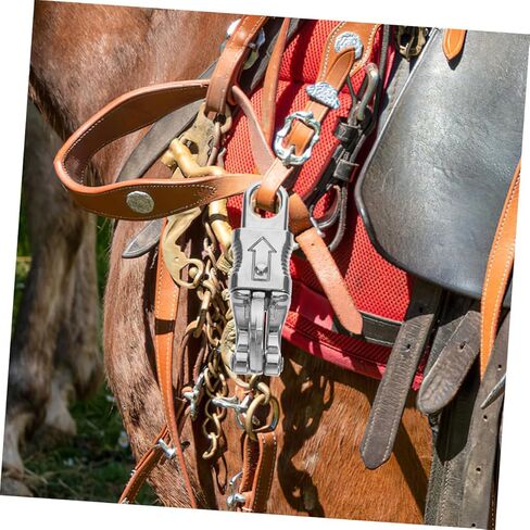 3 Pcs Zinc Alloy Equestrian Rope Hook Quick Release Snap Clip Versatile Tie Hook for Home Farm Recreation and Activities in Saudi Arabia