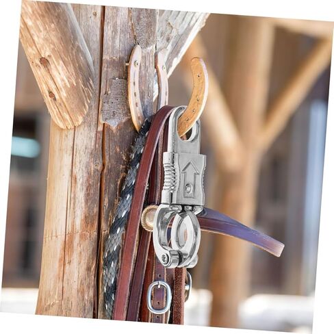 3 Pcs Zinc Alloy Equestrian Rope Hook Quick Release Snap Clip Versatile Tie Hook for Home Farm Recreation and Activities in Saudi Arabia