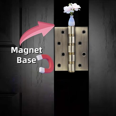 Cute Mini Creative Flower Peach Blossom Hinge Heads Decorative Topper Set 3PCS, Home Decoration,Magnetic Hinge Head Toppers Door Hinge in Saudi Arabia