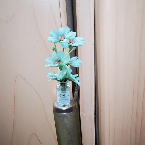 Cute Mini Creative Flower Camellia,Chrysanthemum Hinge Heads Decorative Topper Set 3PCS, Home Decoration,Magnetic Hinge Head Toppers Door Hinge in Saudi Arabia