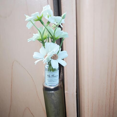 Cute Mini Creative Flower Chrysanthemum Hinge Heads Decorative Topper Set 3PCS, Home Decoration,Magnetic Hinge Head Toppers Door Hinge in Saudi Arabia