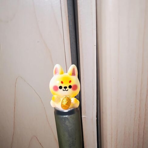Cute Mini Creative Yellow Puppy,Dog Hinge Heads Decorative Topper Set 6PCS, Home Decoration,Magnetic Hinge Head Toppers Door Hinge in Saudi Arabia