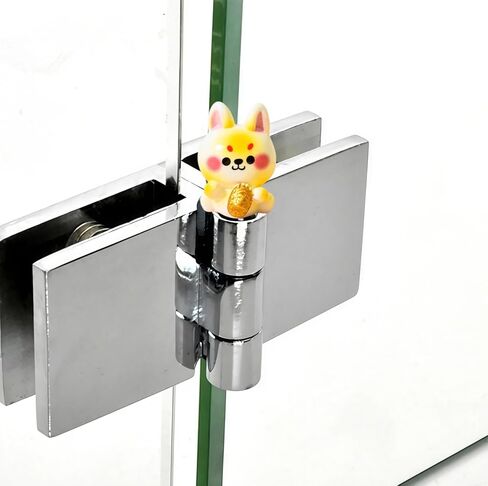 Cute Mini Creative Yellow Puppy,Dog Hinge Heads Decorative Topper Set 6PCS, Home Decoration,Magnetic Hinge Head Toppers Door Hinge in Saudi Arabia