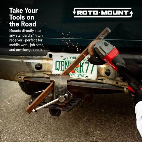 SST® Roto-Mount - حامل مقعد دوار 360 درجة للملاجم والمطاحن والشقوق - نظام أدوات سريع التحرير - أجهزة من الدرجة 8، وأنابيب DOM وفولاذ مقطوع بالليزر - مقاوم للطقس والتآكل in Kuwait