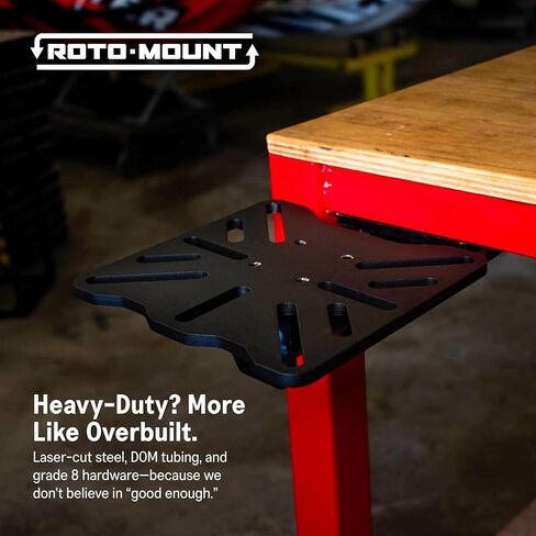 SST® Roto-Mount - حامل مقعد دوار 360 درجة للملاجم والمطاحن والشقوق - نظام أدوات سريع التحرير - أجهزة من الدرجة 8، وأنابيب DOM وفولاذ مقطوع بالليزر - مقاوم للطقس والتآكل in Kuwait
