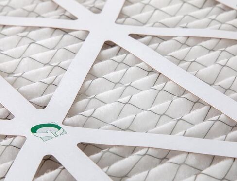 جلاس فلوس ZL 20x25x2 MERV 10 مرشحات للتكييف والفرن. 12 عبوة. الحجم الفعلي: 19-1/2 × 24-1/2 × 1-3/4 in Kuwait