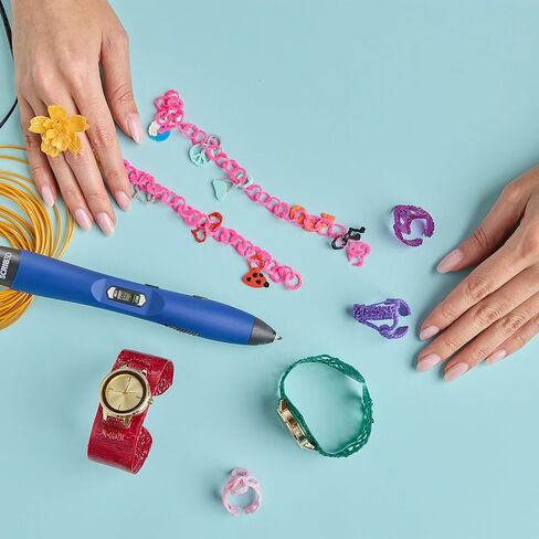 بساط قلم ثلاثي الأبعاد من السيليكون SCRIB3D - لوحة رسم مرنة مقاومة للحرارة على الوجهين مع أشكال وأنماط - لوحة تدريب الاستنسل للمبتدئين والصناع - مصممة للعمل مع جميع أقلام SCRIB3D in Kuwait