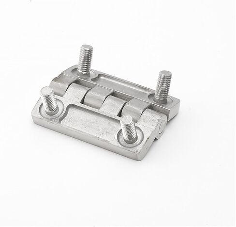 مفصلات أبواب خشبية بمفصلات من الفولاذ المقاوم للصدأ 180 درجة 304 للأبواب الثقيلة قطعة واحدة in Kuwait