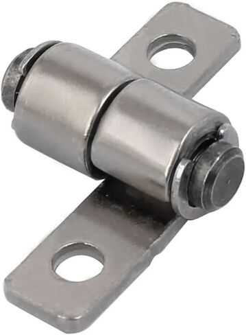18 X 28.5 8mm Mounting Hole Dia 3mm 360 Degree Rotation Torque Positioning Hinge with Holes Silver Tone 1Pcs in Saudi Arabia