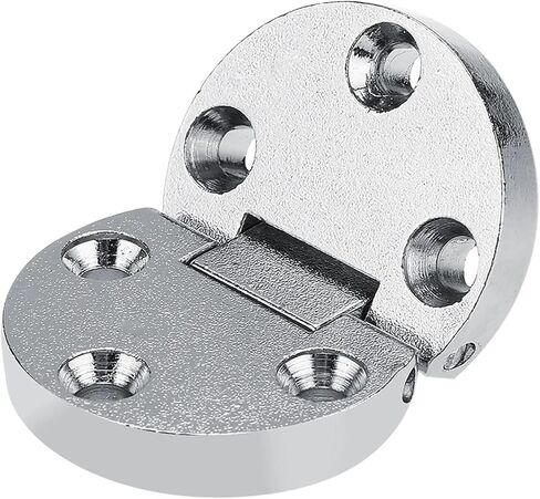 Zinc Alloy Self Supporting Folding Table Hinges Home Flap Tables Furniture Oval Hardware 2Pcs in Saudi Arabia