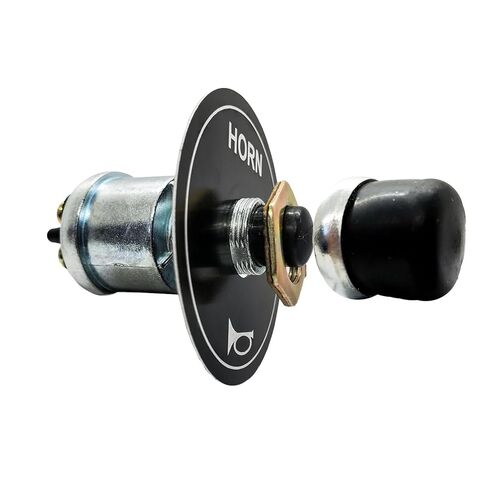 مفتاح القرن المثبت على الأرض، زر القدم، لوحة القرن، 12 فولت، زر عربة الجولف لسيارة النادي، EZGO، ياماها، أسود in Kuwait