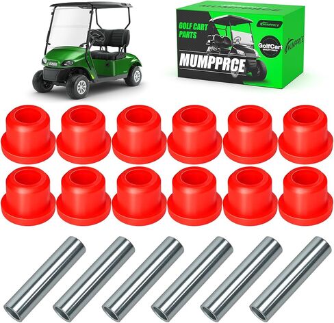 EZGO TXT Spring Bushing Kit, Golf Cart Rear Leaf Spring Polyurethane Bushing and Sleeves for EZGO TXT/Medalist (1994-up) & Club Car DS (1981-up), OEM# 70289-G02 70291-G01 14158-G1 in Kuwait