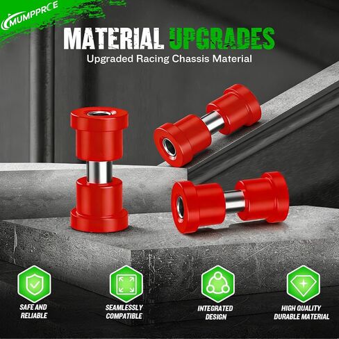 EZGO TXT Spring Bushing Kit, Golf Cart Rear Leaf Spring Polyurethane Bushing and Sleeves for EZGO TXT/Medalist (1994-up) & Club Car DS (1981-up), OEM# 70289-G02 70291-G01 14158-G1 in Kuwait