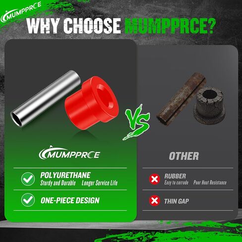 EZGO TXT Spring Bushing Kit, Golf Cart Rear Leaf Spring Polyurethane Bushing and Sleeves for EZGO TXT/Medalist (1994-up) & Club Car DS (1981-up), OEM# 70289-G02 70291-G01 14158-G1 in Kuwait