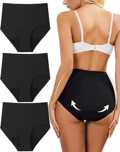 Period Underwear for Women High-Waist, Leakproof Reusable Panties for Heavy Flow & Bladder Leak Incontinence in Saudi Arabia