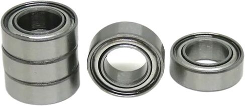10 قطع 4x10x4 SMR104 ZZ محمل كروي من الفولاذ المقاوم للصدأ L1040ZZ SMR104Z SMR104ZZ بكرة 4 * RC(SMR83Z 3x8x3 مللي متر) in Kuwait
