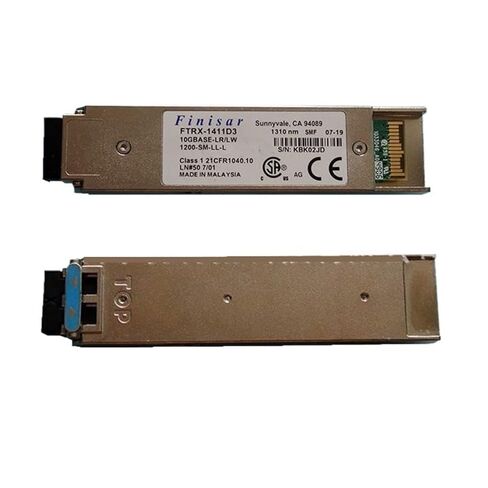 الوحدة الضوئية أحادية الوضع 10G XFP 10G 10km مزدوجة الألياف LC FTRX-1411D3 in Saudi Arabia