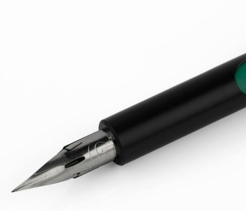 Refillable Ink Fountain Pen for Writing and Drawing, Manga G Nikko | Modular Calligraphy Pens for Writing | Ideal for Artists for Best Flow and Control | Use any Ink or Nib from Extra Fine to Broad in Saudi Arabia