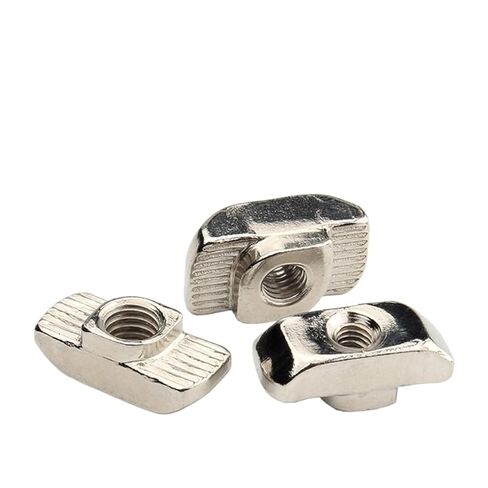 10 قطعة/الوحدة M3 M4 M5 M6 M8 EU20 #30 #40 #45 # فتحة انزلاق T الجوز المطرقة قطرة في موصل ثابت الألومنيوم النتوء (EU30 ، M5 x10pcs) in Kuwait