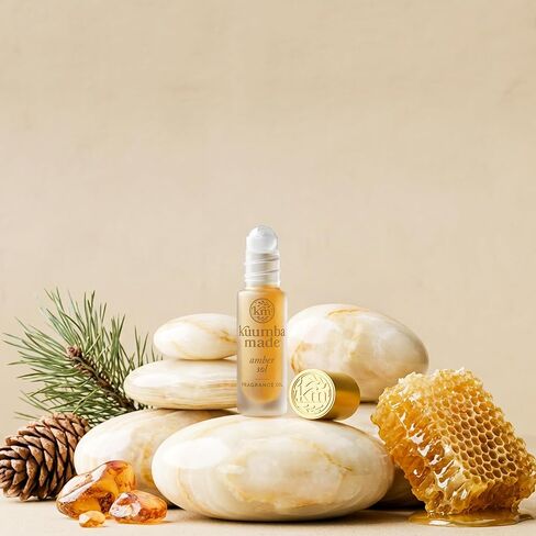 Kuumba Made Amber Sol Fragrance Oil, Long-Lasting Scented Oil Perfume Roller, Vegan, Alcohol-Free, 0.15 oz in Kuwait