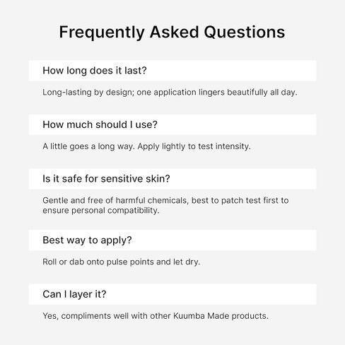 Kuumba Made Amber Sol Fragrance Oil, Long-Lasting Scented Oil Perfume Roller, Vegan, Alcohol-Free, 0.15 oz in Kuwait