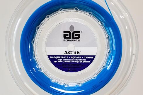 AG 16 Synthetic Gut Tennis String Reel-16-Blue in Saudi Arabia