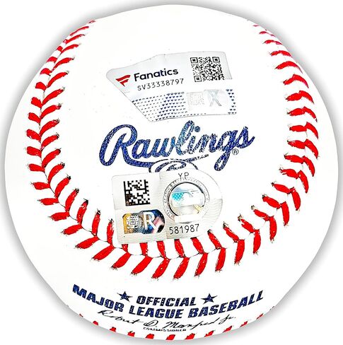 Jordan Walker Autographed Official M.L.B Baseball St. Louis "M.L.B Debut 3-30-23" Fanatics Holo Stock #218709 in Saudi Arabia