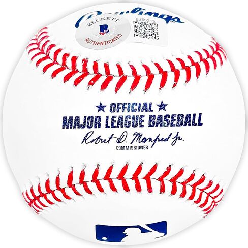 Julio Rodriguez Autographed Official Baseball Mariners Beckett BAS QR in Saudi Arabia