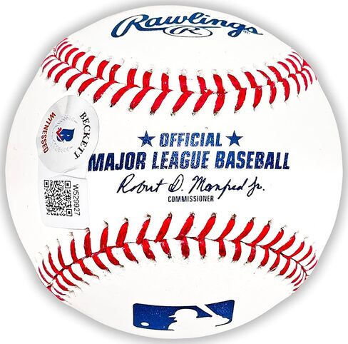 Matt McLain Autographed Official M.L.B Baseball Cincinnati "M.L.B Debut 5/15/23" Beckett BAS Witness Stock #220359 in Saudi Arabia