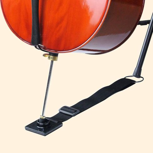 Adjustable Cello Endpin Anchor Non-slip with O-ring Stopper Stand Thick Pad Antiskid Sponge for Cellist Practice Performanc, Stopper Rest Holder Stand Antiskid Device Adjustable Strap in Saudi Arabia